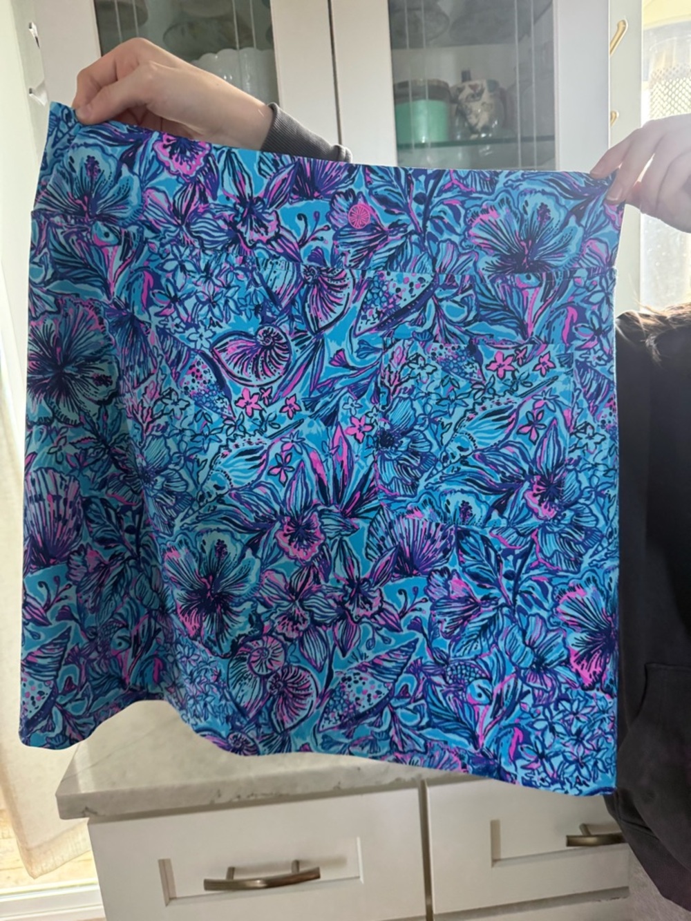 Lilly Pulitzer Monica Skort EUC Breakwater Blue Shells & Bells - Picture 2 of 8